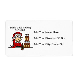 Der Weihnachtsmann geht in die Stadt