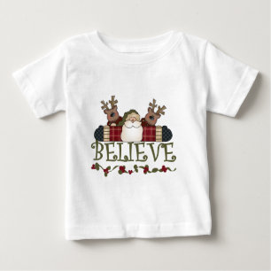 Der Weihnachtsmann glaubt T - Shirt und Geschenke