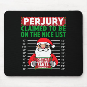 Der Weihnachtsmann hat behauptet, auf der Nizzaer Mousepad