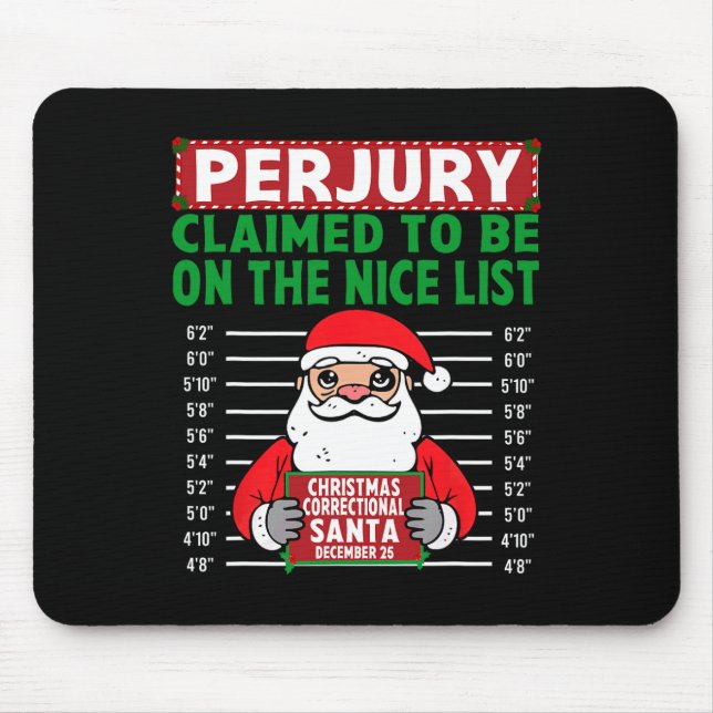 Der Weihnachtsmann hat behauptet, auf der Nizzaer  Mousepad (Vorne)
