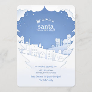 Der Weihnachtsmann hat eine neue Aufenthaltskarte Einladung