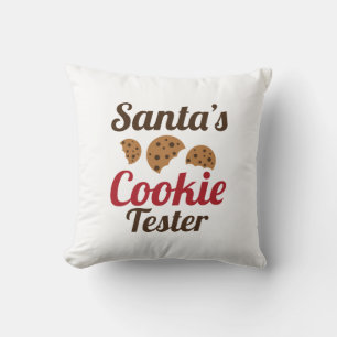 Der Weihnachtsmann hat Keksgeschwür Kissen