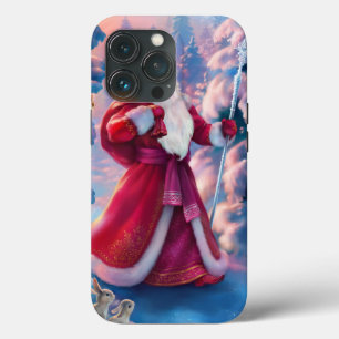 Der Weihnachtsmann im Wald Case-Mate iPhone Hülle