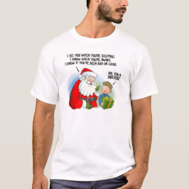 Der Weihnachtsmann ist ein Hacker T-Shirt