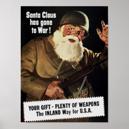 Der Weihnachtsmann ist in den Krieg gegangen - Kri Poster