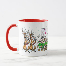 Der Weihnachtsmann ist unser Held! Tasse
