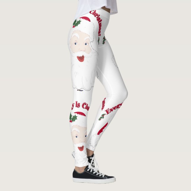 Der Weihnachtsmann ist Vintag Leggings (Rechts)