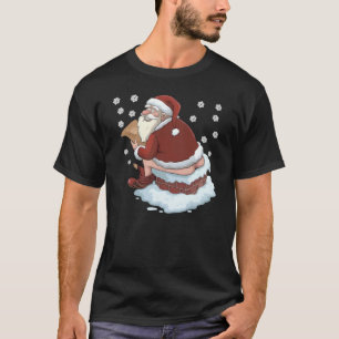 Der Weihnachtsmann Kacke den Schornstein hinunter, T-Shirt