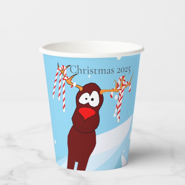 Der Weihnachtsmann kann Weihnachten Party nicht Sk Pappbecher (Vorderseite)