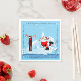 Der Weihnachtsmann kann Weihnachten Party nicht Sk Serviette