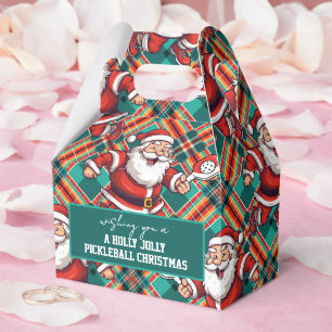 Der Weihnachtsmann Kariert Geschenkschachtel