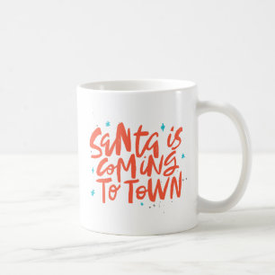 Der Weihnachtsmann kommt in die Stadtplanung Kaffeetasse