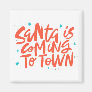 Der Weihnachtsmann kommt in die Stadtplanung Magnet