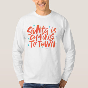 Der Weihnachtsmann kommt in die Stadtplanung T-Shirt