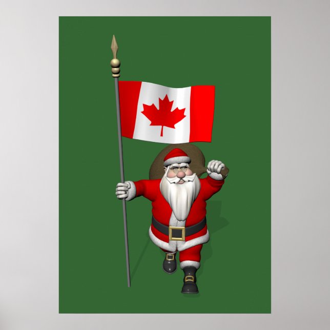 Der Weihnachtsmann mit Abtritt Kanadas Poster (Vorne)
