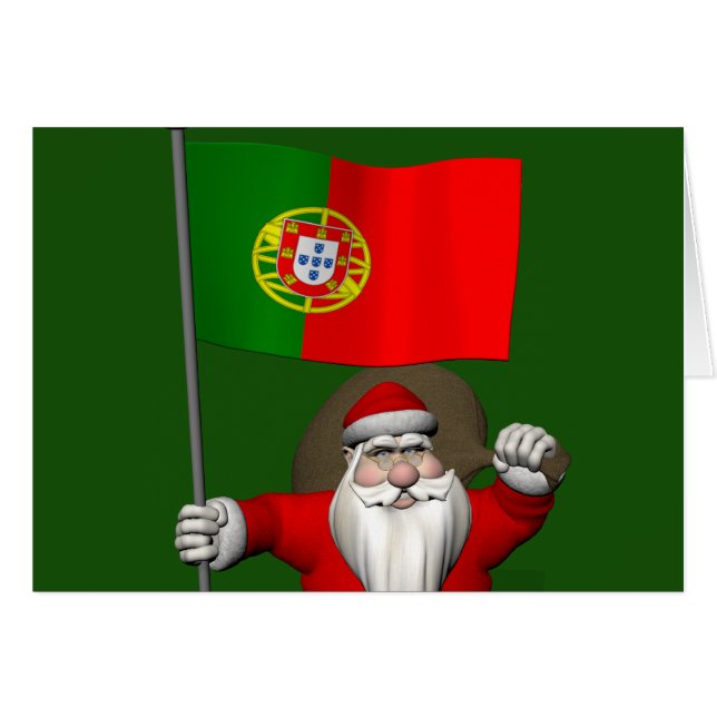 Der Weihnachtsmann mit Abtritt Portugals (Vorderseite (Horizontal))