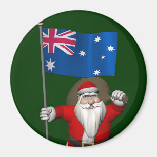 Der Weihnachtsmann mit dem Ende Australiens Magnet