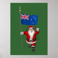 Der Weihnachtsmann mit dem Ende Neuseelands