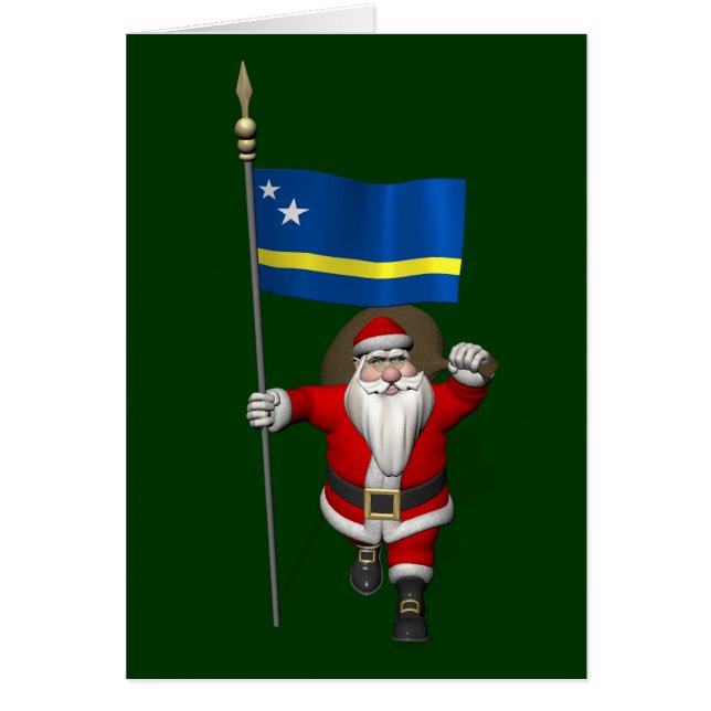 Der Weihnachtsmann mit dem Ende von Curaçao (Vorne)