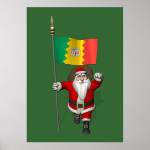 Der Weihnachtsmann mit dem Ende von Los Angeles Poster