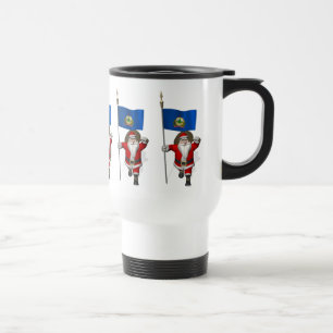 Der Weihnachtsmann mit dem Ende von Vermont Reisebecher