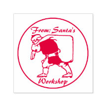 Der Weihnachtsmann mit Sack