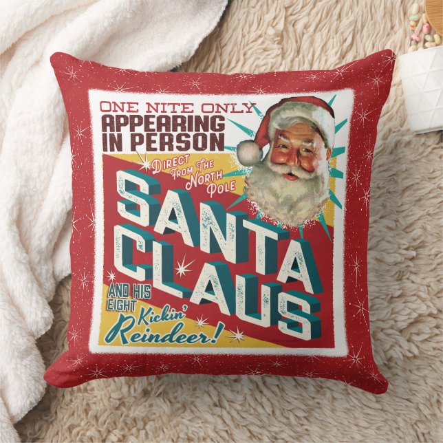 Der Weihnachtsmann nur eine Nacht Kissen (Decke)