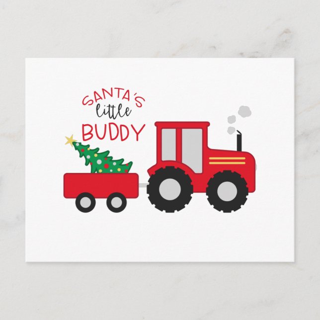 Der Weihnachtsmann Postkarte (Vorderseite)