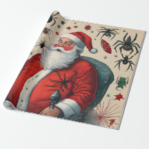 Der Weihnachtsmann und die Spinnen