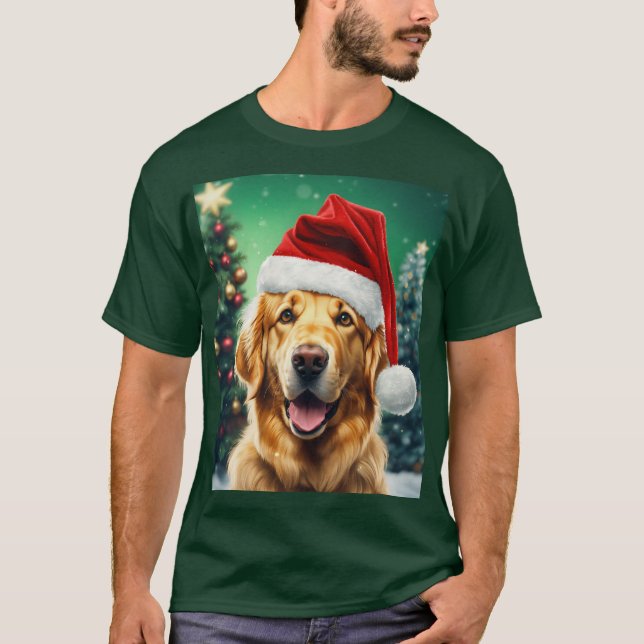 Der Weihnachtsmann und die Weihnachtsfeiern beginn T-Shirt (Vorderseite)