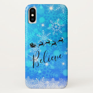 Der Weihnachtsmann und sein fliegender Rentier - G Case-Mate iPhone Hülle