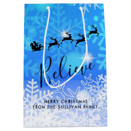 Der Weihnachtsmann und sein fliegender Rentier - G Mittlere Geschenktüte