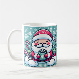 Der Weihnachtsmann und sein Kakao Kaffeetasse