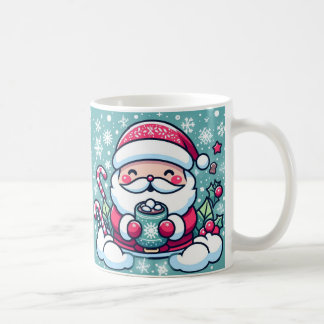 Der Weihnachtsmann und sein Kakao Kaffeetasse