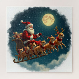 Der Weihnachtsmann und sein Schlitten von der Chih Puzzle