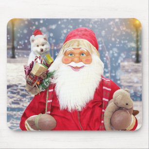 Der Weihnachtsmann und Weihnachten gibt dem amerik Mousepad