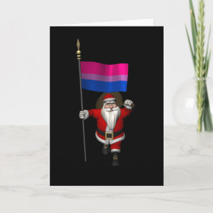 Der Weihnachtsmann unterstützt Bisexualität auf de Karte