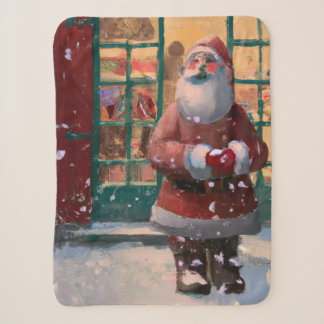 Der Weihnachtsmann vor dem Spielzeugladen Kunst Sherpadecke