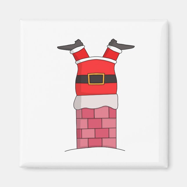 Der Weihnachtsmann war im Kamin voll Magnet (Vorne)