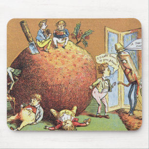 Der Weihnachtspudding Mousepad
