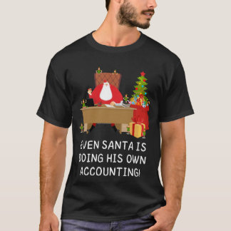 Der Weihnachtsrechner macht seinen Buchhaltungsrec T-Shirt