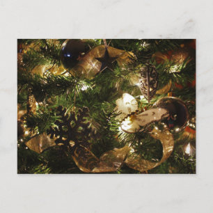 Der Weihnachtsschmetterling Feiertagspostkarte