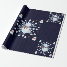 Der Weihnachtsschneemann Glittery -