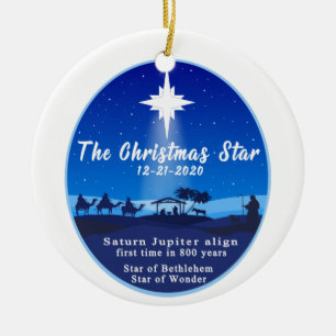 Der Weihnachtsstar Keramik Ornament