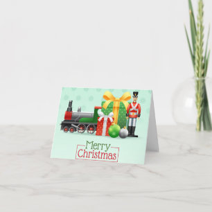 Der Weihnachtszug Karte