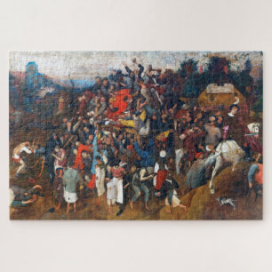 Der Wein am Tag des Heiligen Martin, Pieter Bruege Puzzle