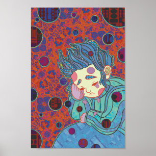 Der weinende Clown Poster