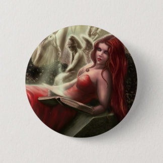 Der weinende Engels-Knopf Button