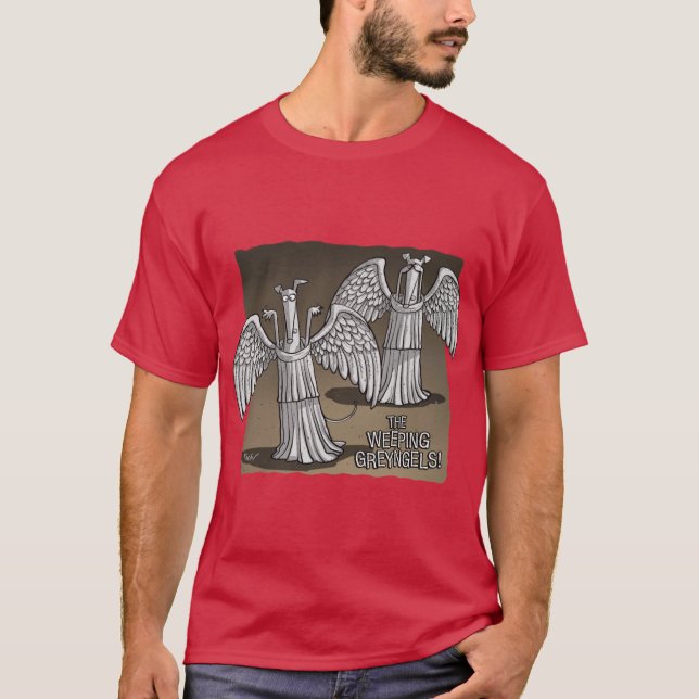 Der weinende Greyngels-Junge T-Shirt (Vorderseite)