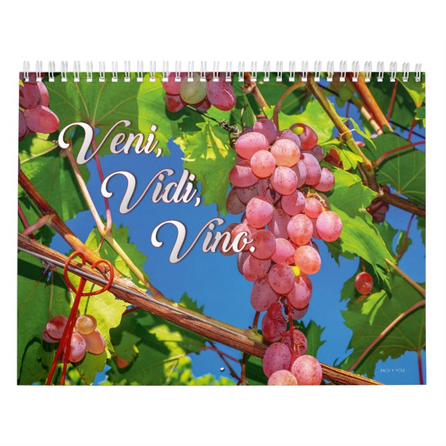 Der Weinwall Calender - Veni, Vidi, Vino. Kalender (Titelbild)